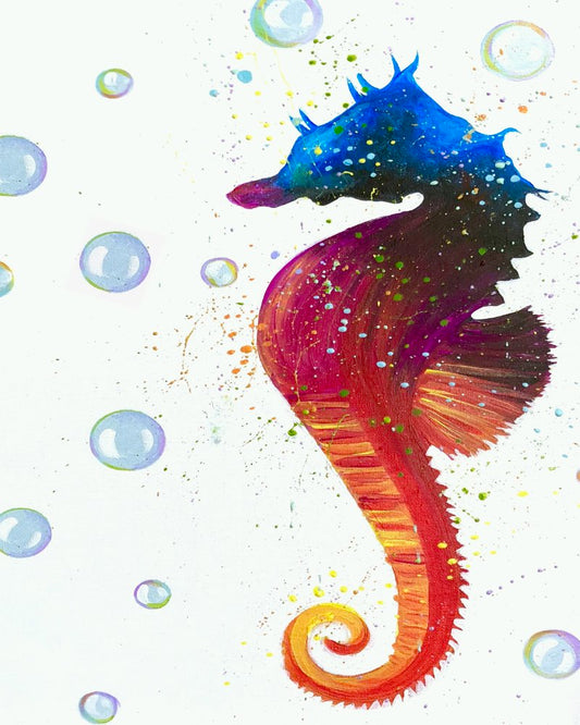 Colorful Seahorse