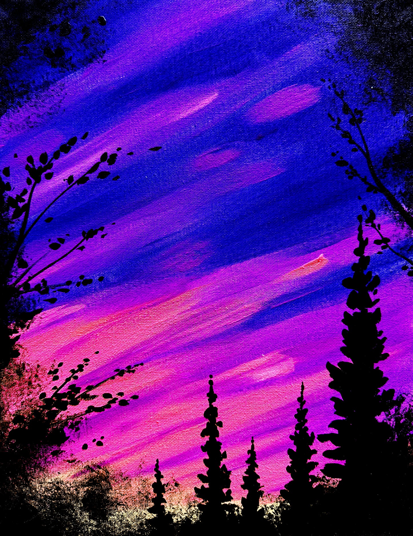 Fuchsia Skyscape