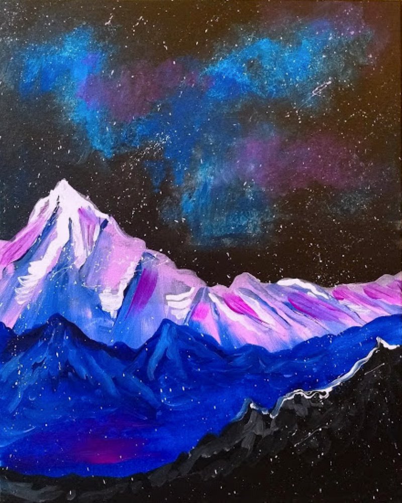 Glowing Galaxy