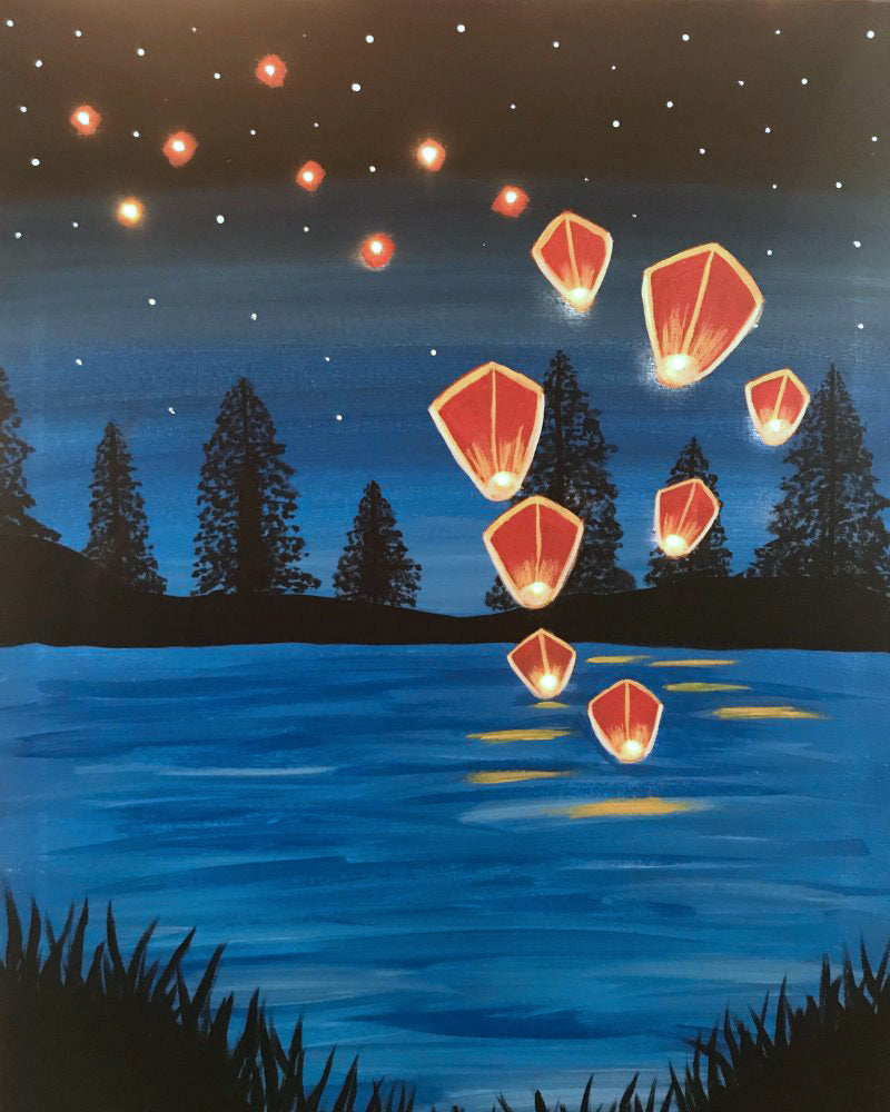 Lanterns in the Sky