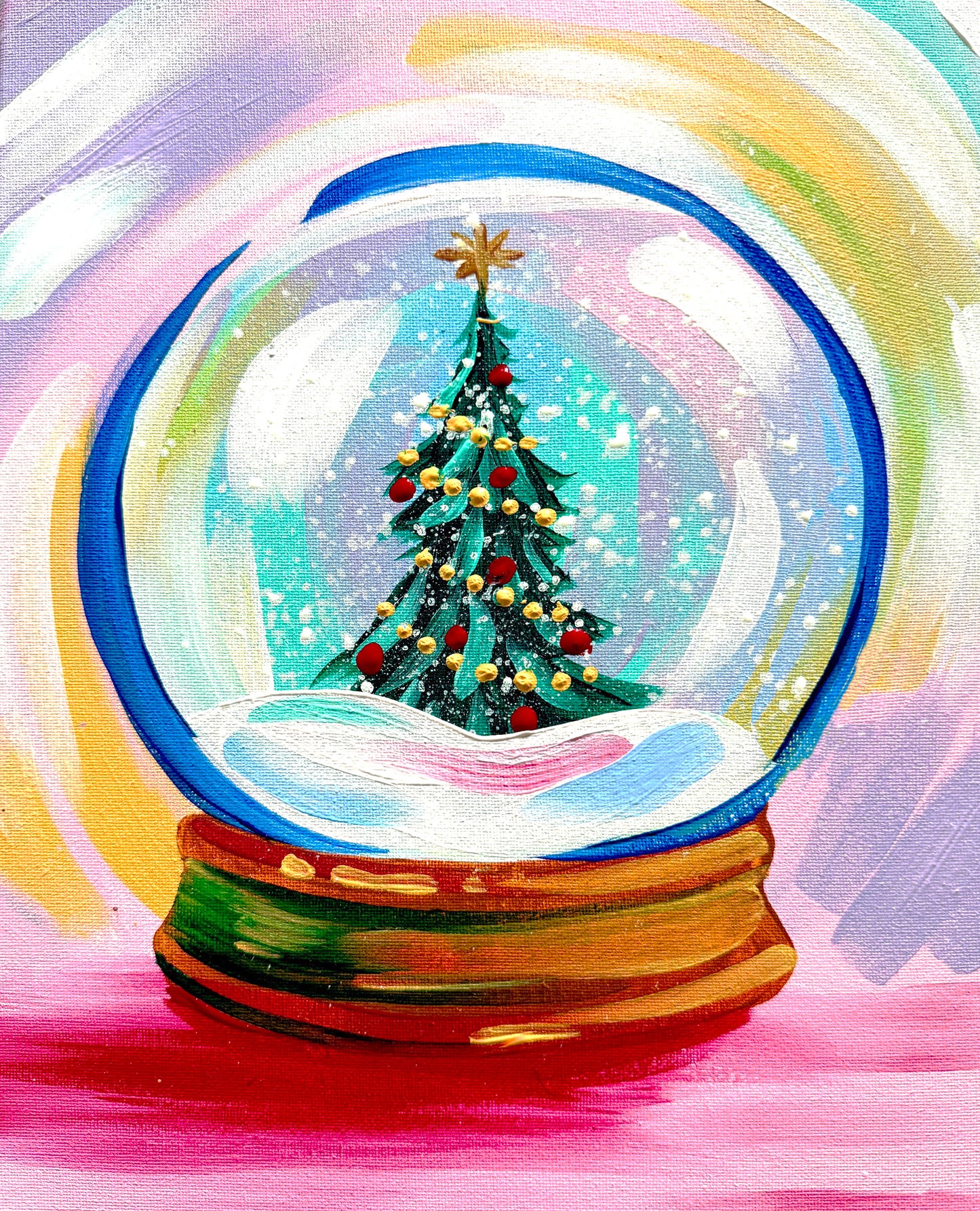 Sparkling Snow Globe