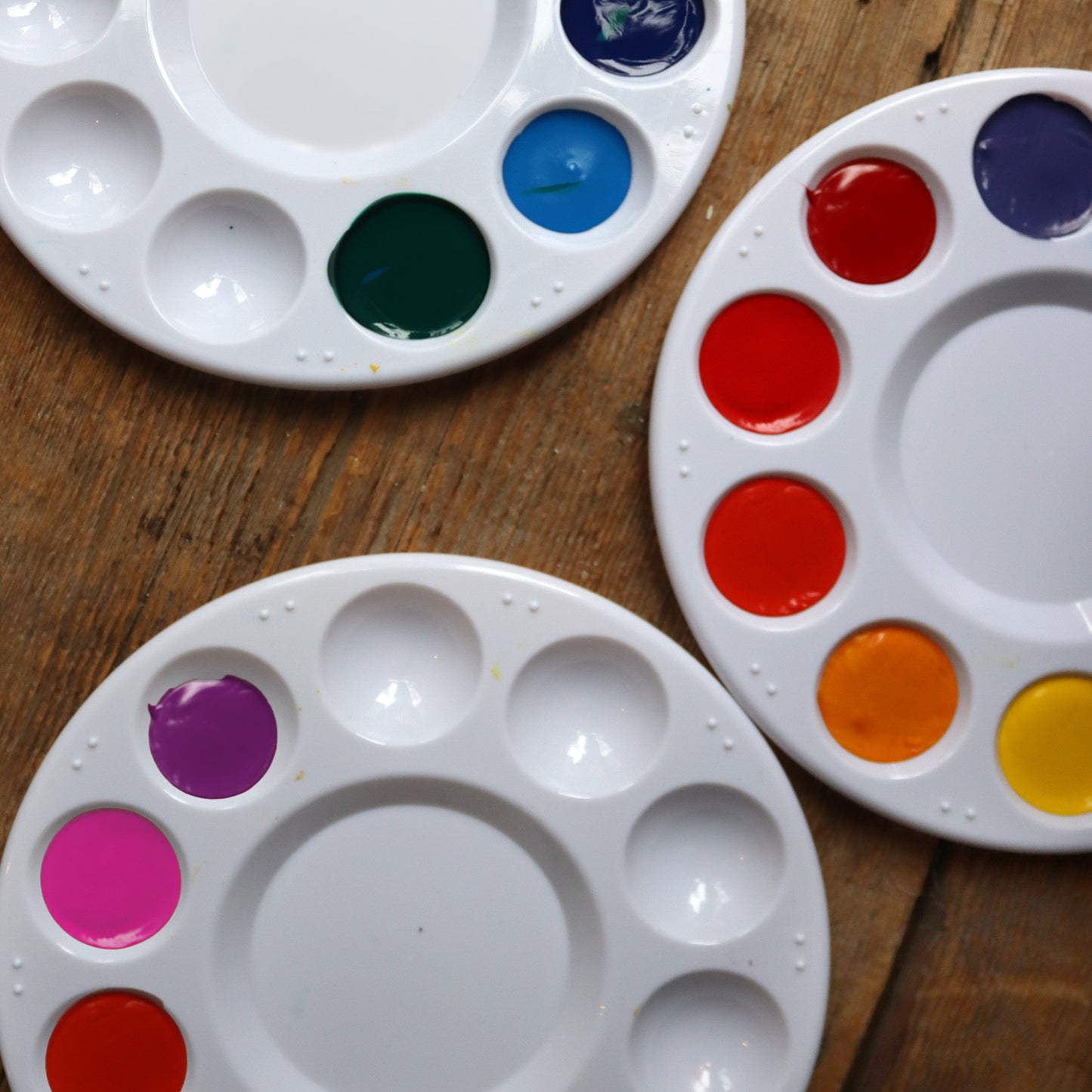 Muse Paintbar 3 Pack Circle Paint Palette