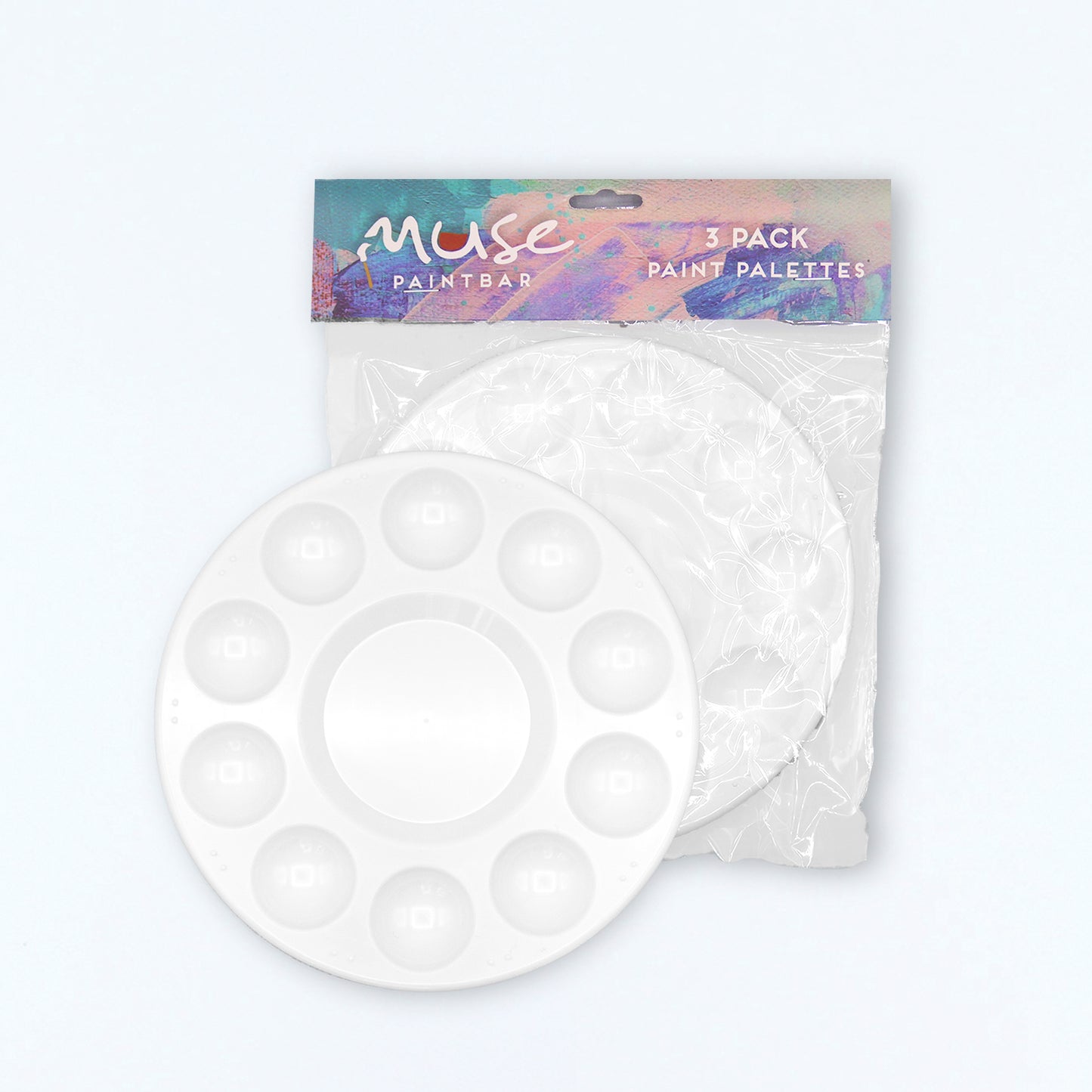 Muse Paintbar 3 Pack Circle Paint Palette