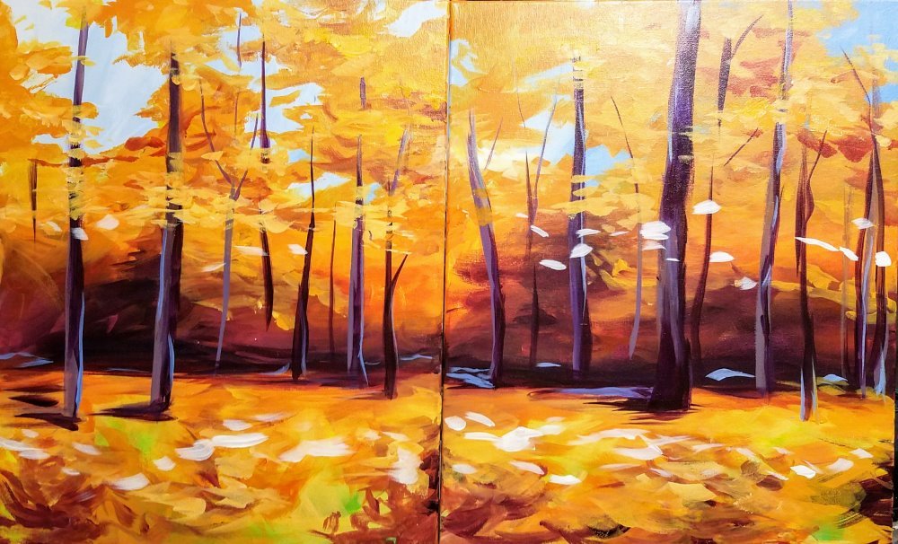 Autumn Paradise - Paint at Home Kit