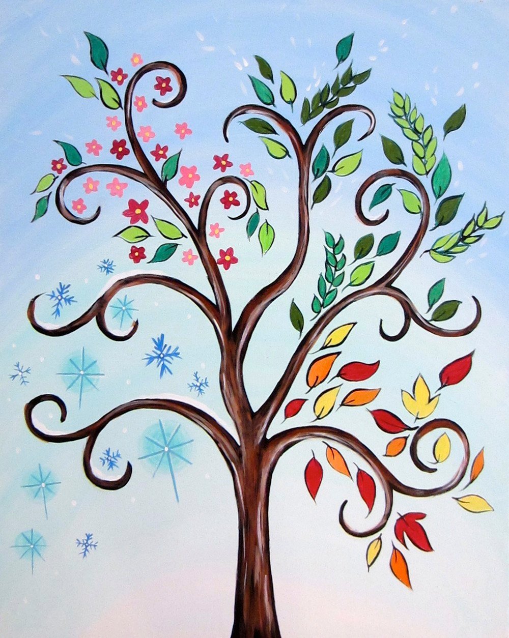 Four Seasons - Paint at Home Kit