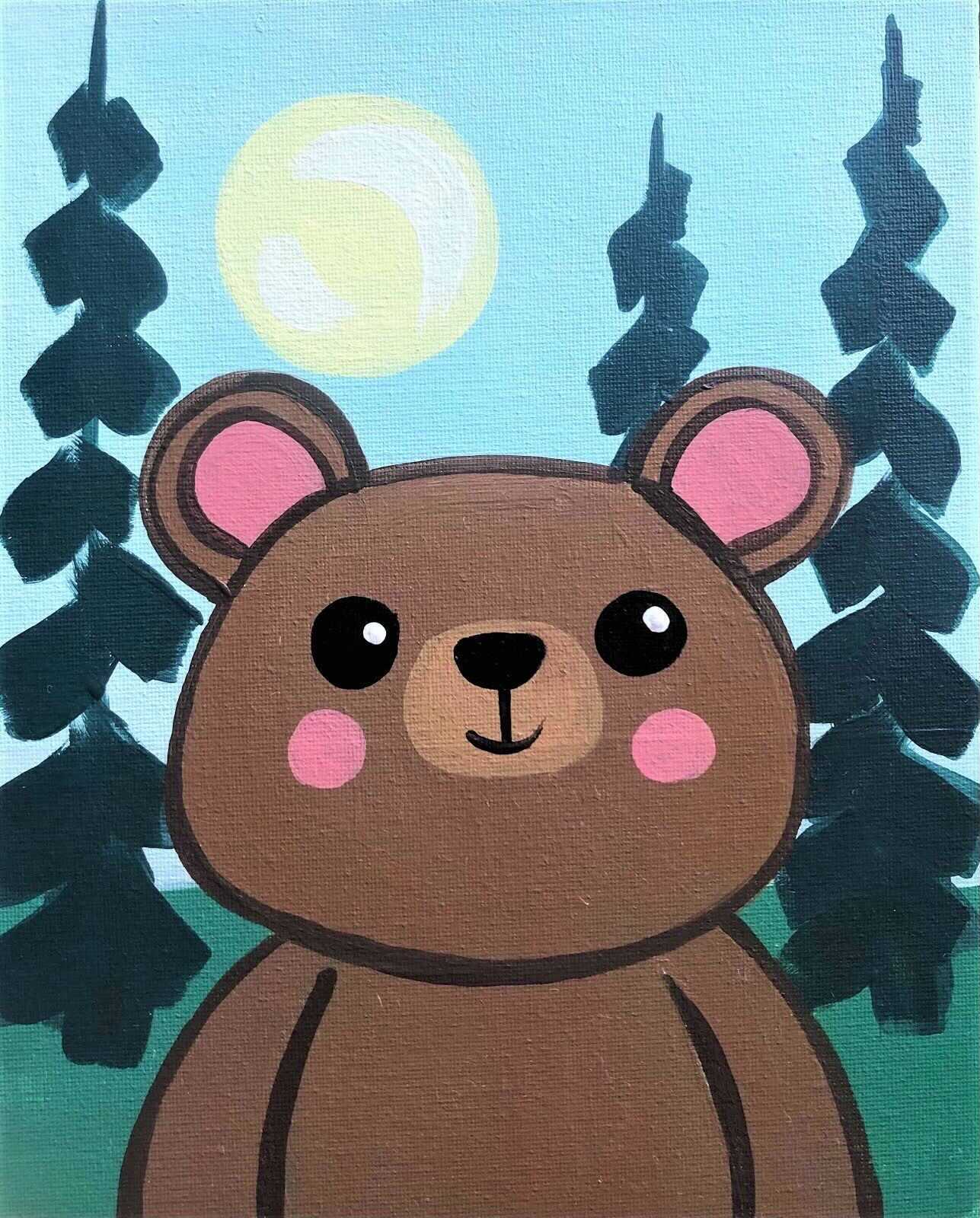 Bear-y Cute - Paint at Home Kit
