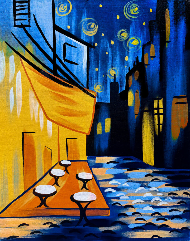 Van Gogh's Café Terrace at Night