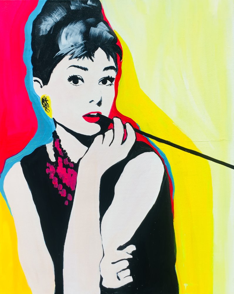 Audrey Hepburn Pop Art