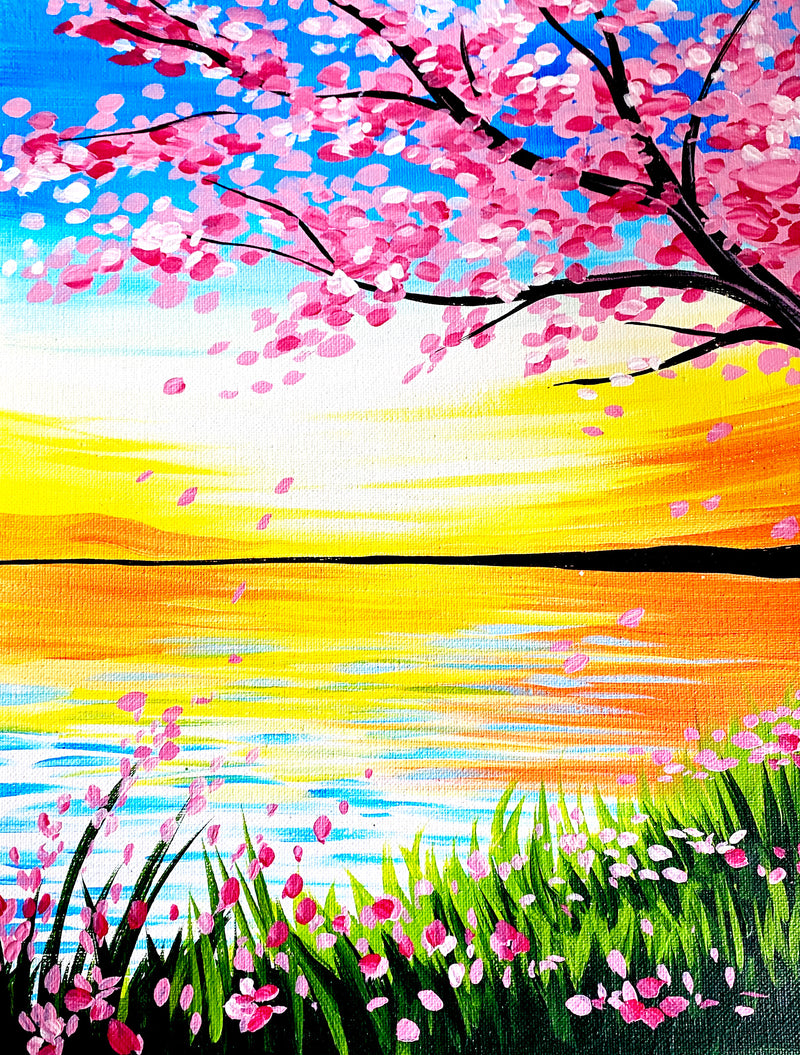 Blooming at Sunset