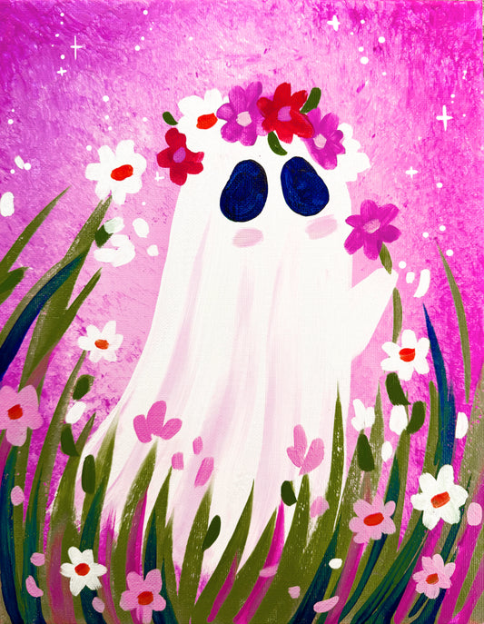 Blushing Boo in Bloom