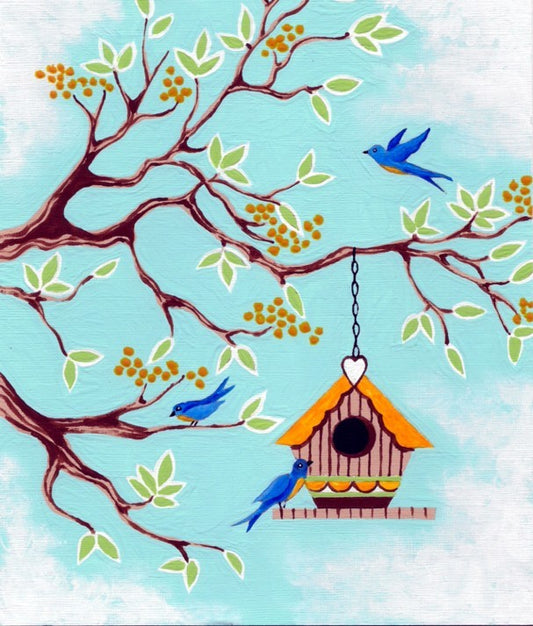 Busy Bluebirds