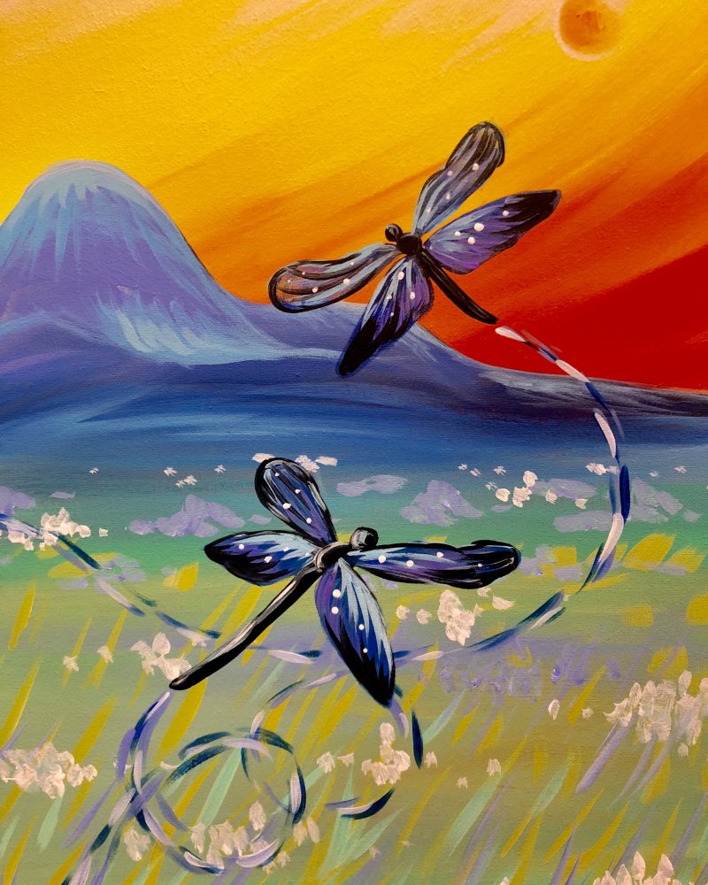 Dancing Dragonflies