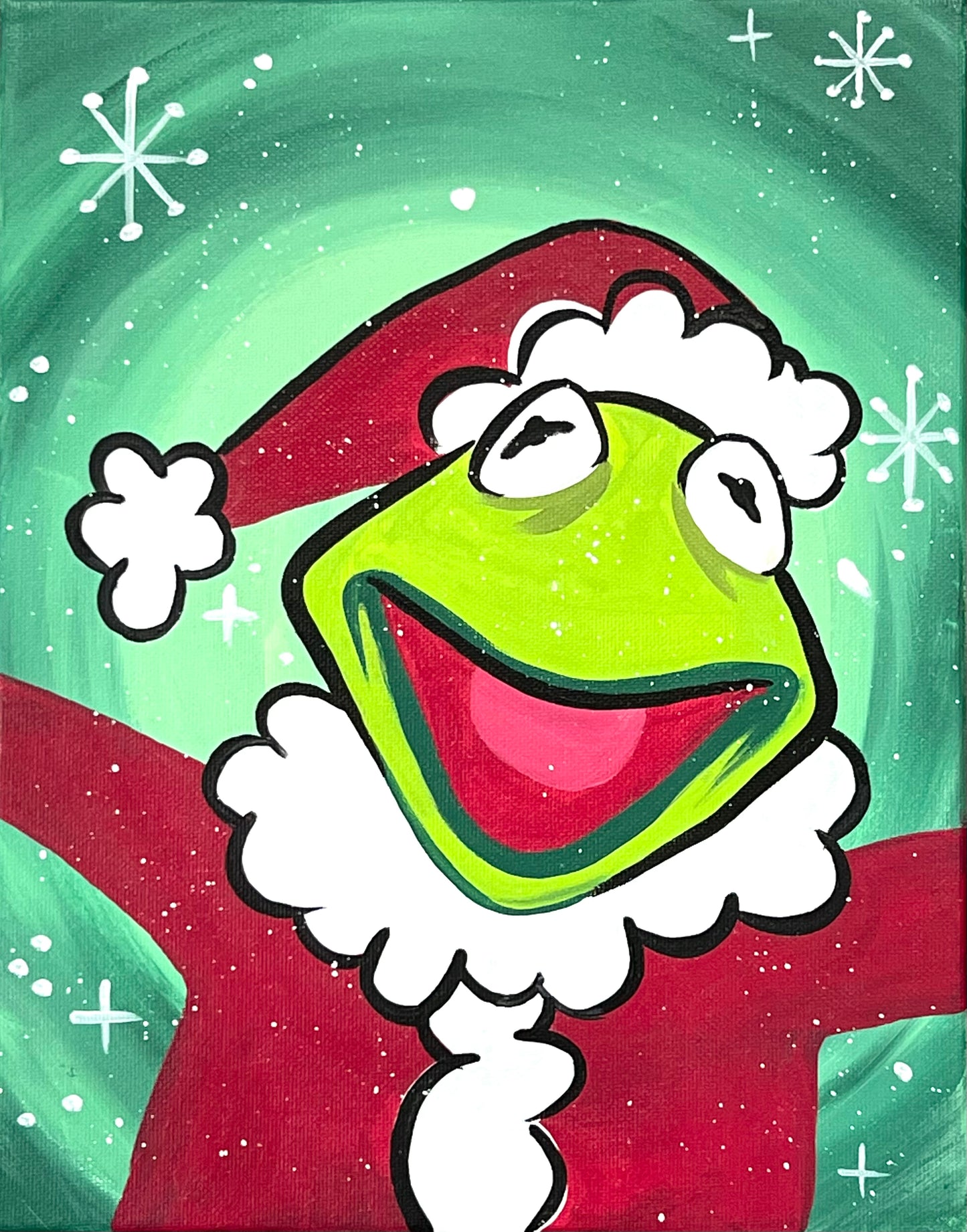 Festive Kermit