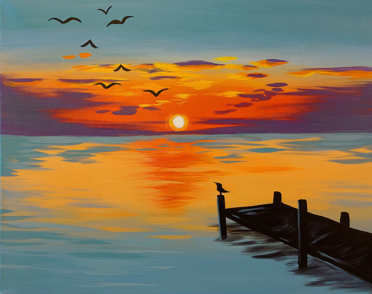 Flight at Golden Hour