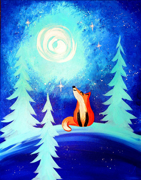 Fox’s Frosty Forest