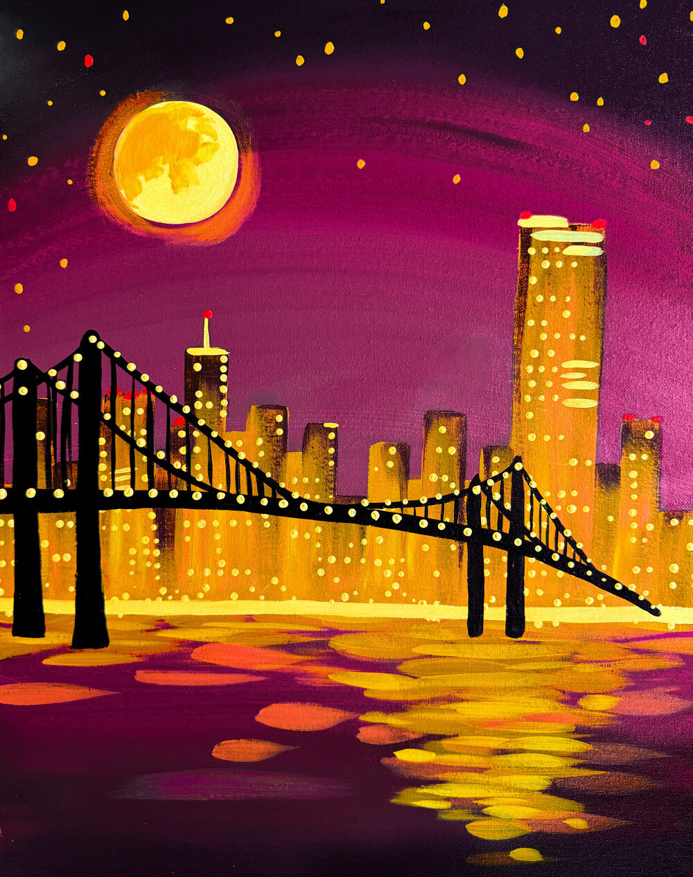 Golden City Glow