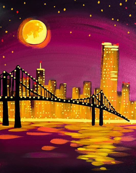 Golden City Glow