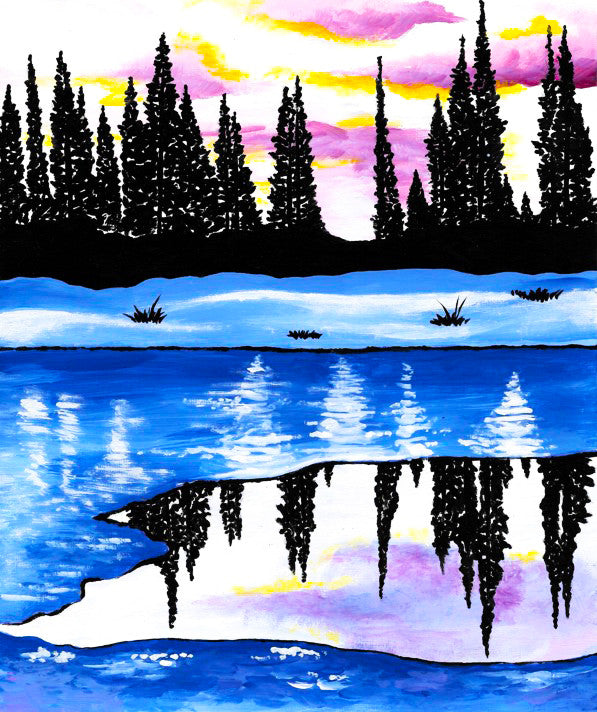 Icy Evergreens