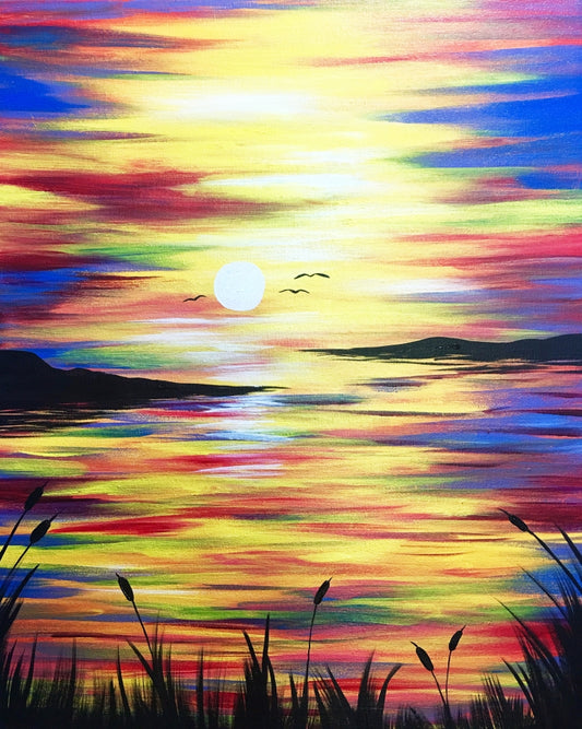 Layered Sunset