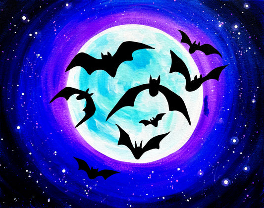 Moonlit Bats