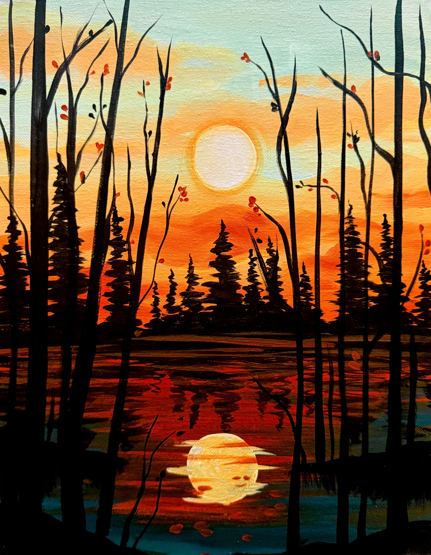 Moonlit Reflections