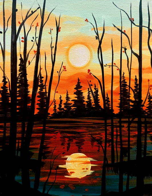 Moonlit Reflections