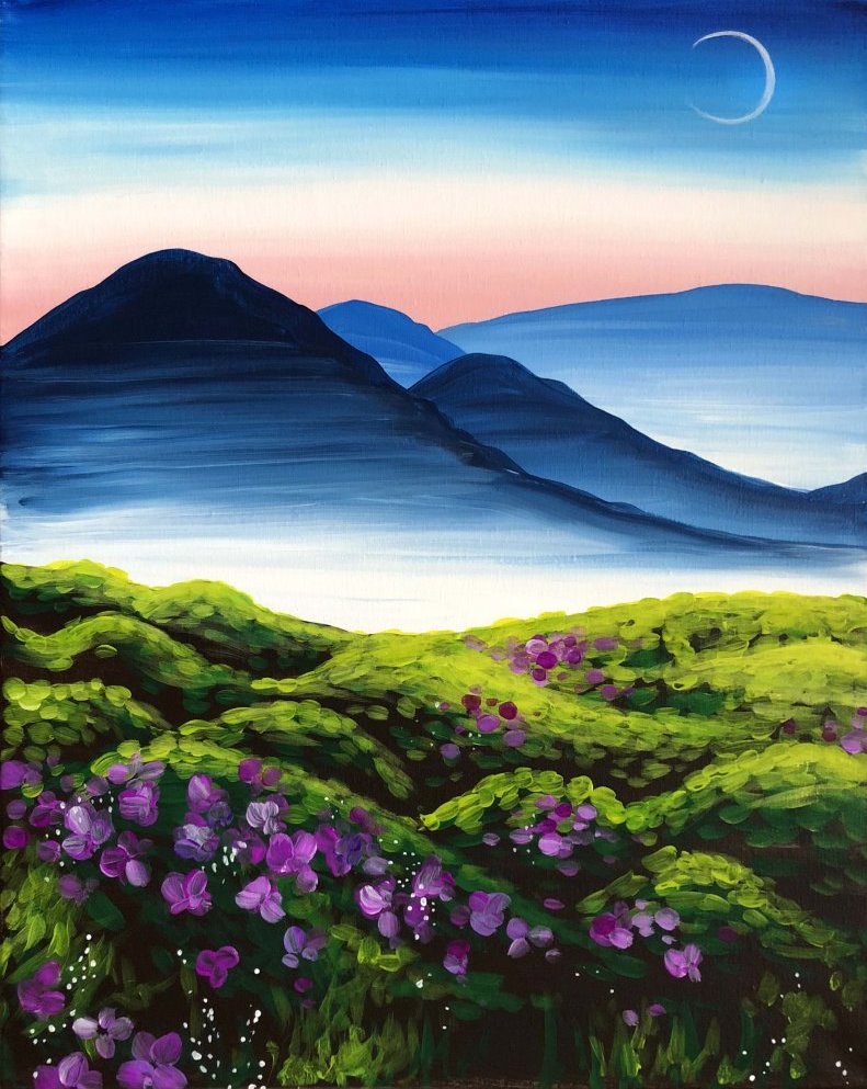 Mountain Top Violets