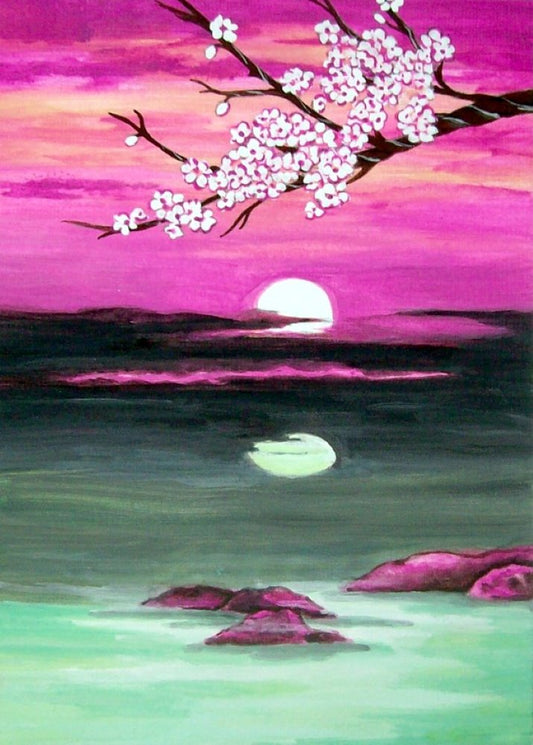 Pink Sky Blossom