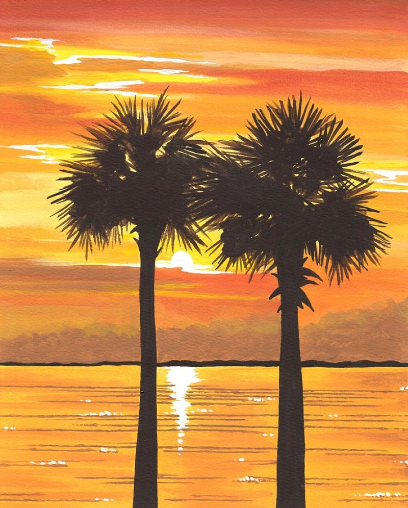 Sabal Palm Sunset