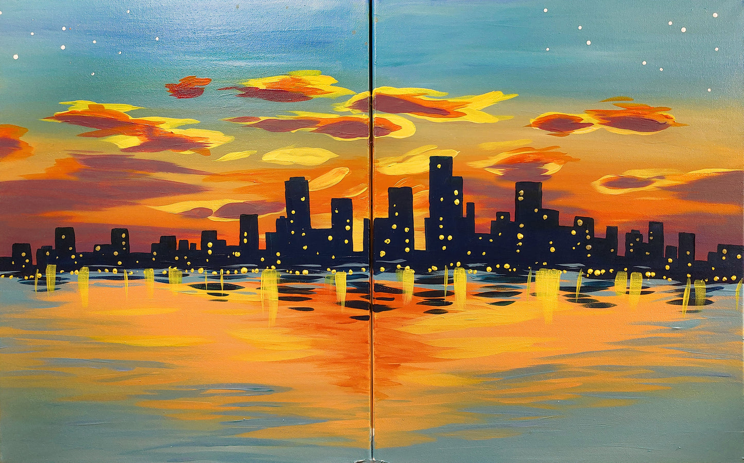 Skyline at Golden Hour