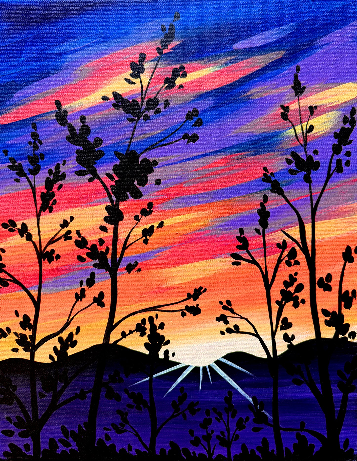Sun Streaked Sky