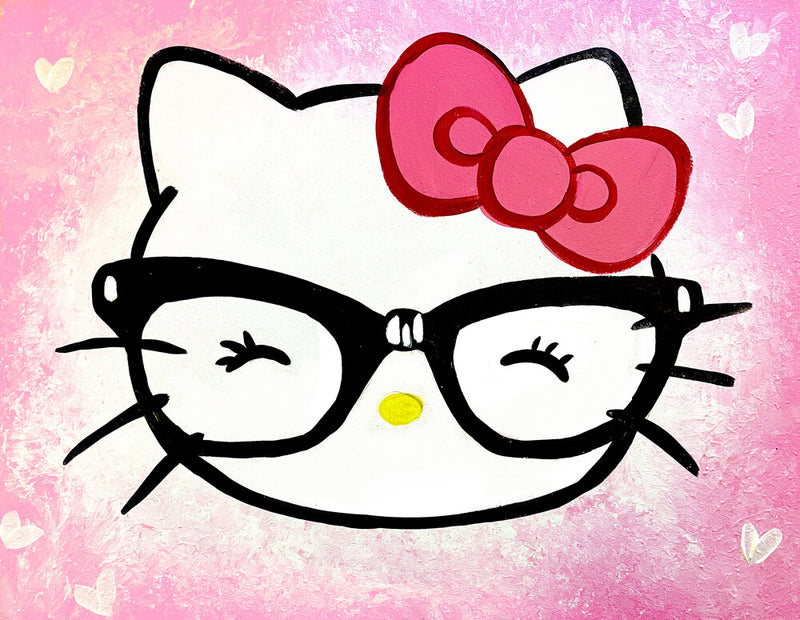 Studious Hello Kitty