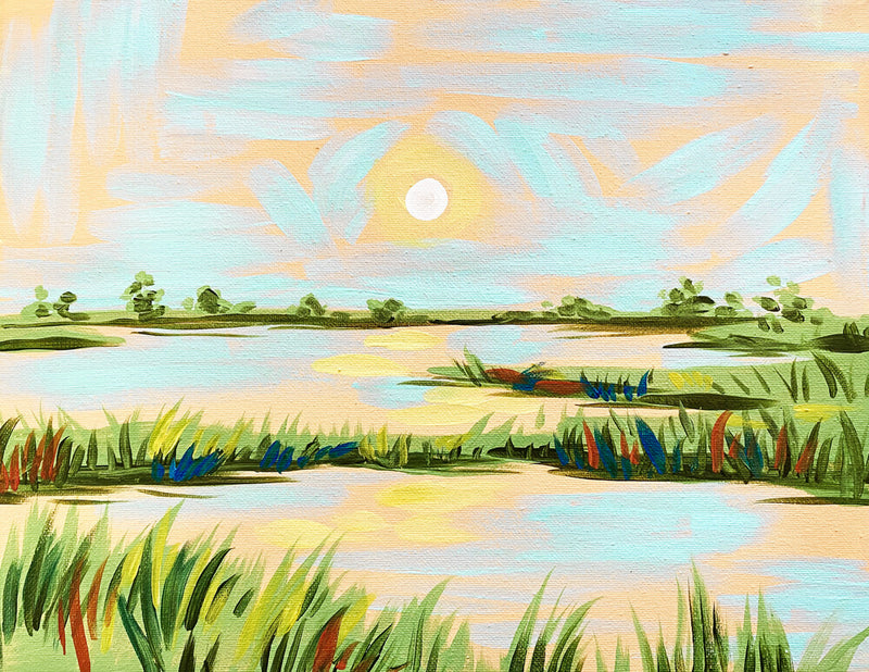 Soft Marsh Sun