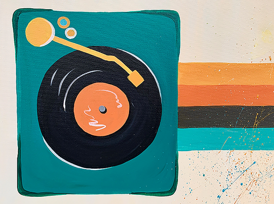 70's Night - Paint at Home Kit