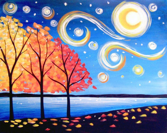 Autumn in the Park - Paint at Home Kit