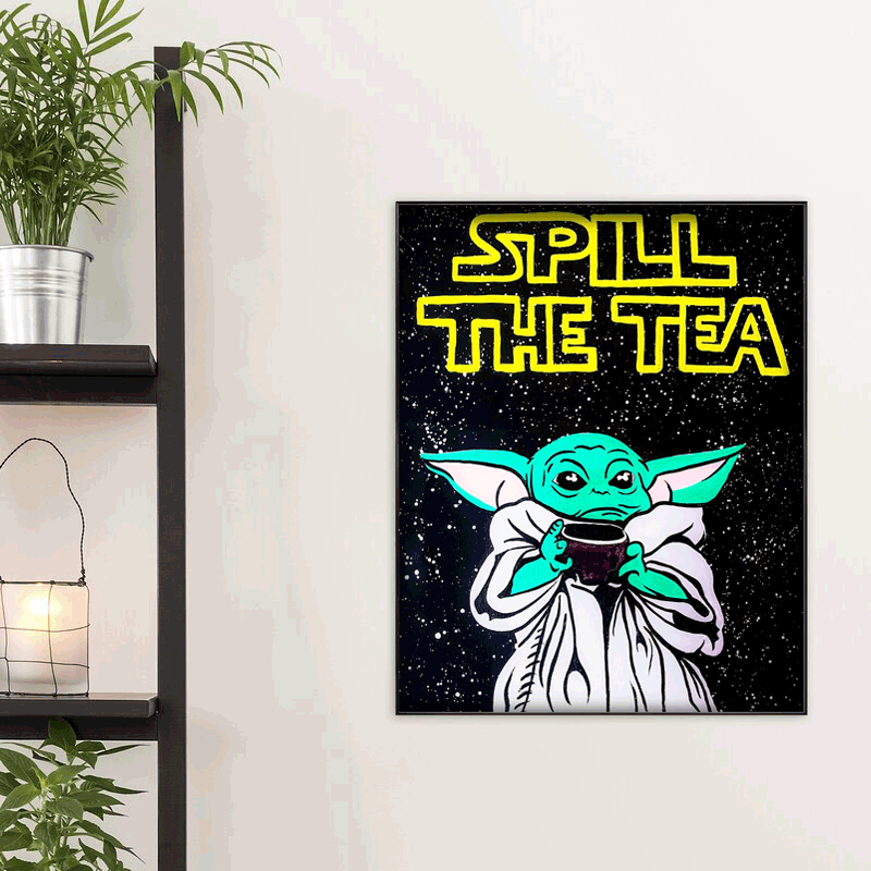Baby Yoda Print