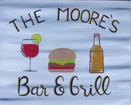 Bar and Grill Sign