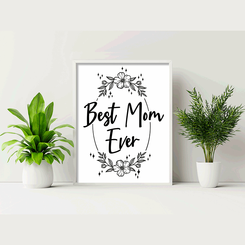 Best Mom Print