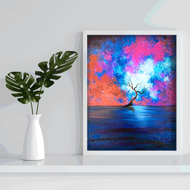 Blazing Cosmos Print