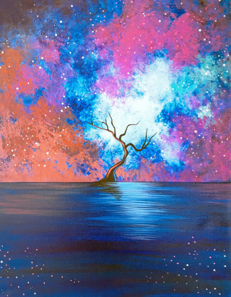 Blazing Cosmos - Paint at Home Kit