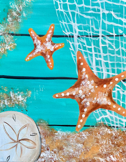 Coastal Creatures - Paint at Home Kit