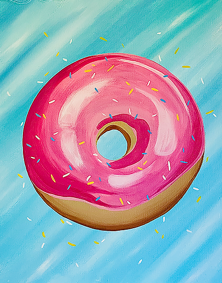 Donut Birthday - Paint at Home Kit
