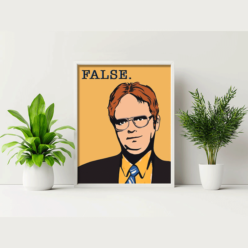 The Office Dwight Print