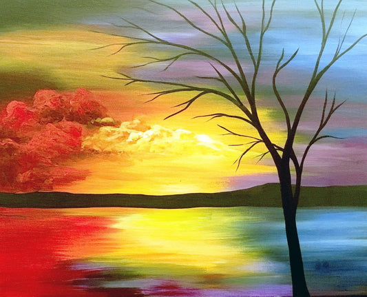 Fall Glow - Paint at Home Kit
