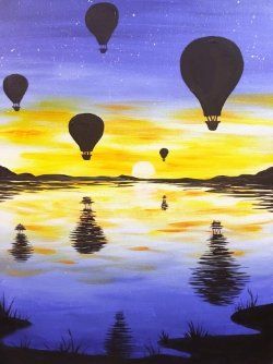 Floating Balloons