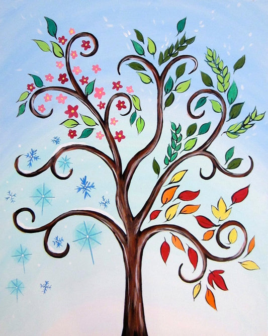 Four Seasons - Paint at Home Kit