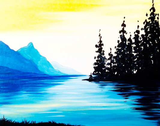 Lakeside Serenity - Paint at Home Kit