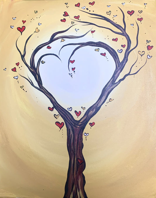 Love Tree - Paint at Home Kit