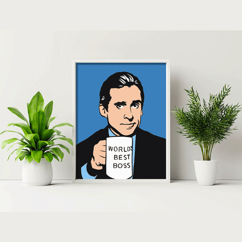 The Office Michael Print