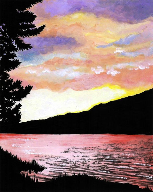 On The Horizon - Paint at Home Kit